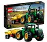 42136 LEGO Technic John Deere traktori 4WD ja pehme padi Cat, 50 cm цена и информация | Klotsid ja konstruktorid | kaup24.ee