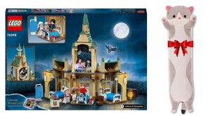 76398 LEGO Harry Potter Sigatüüka haigla tiib ja pehme padjakass, 50 cm hind ja info | Klotsid ja konstruktorid | kaup24.ee