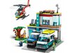 60371 LEGO City hädaabisõiduki komplekt ja plüüsist padjakass, 50 cm цена и информация | Klotsid ja konstruktorid | kaup24.ee