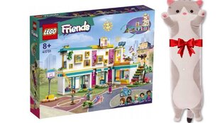 41731 LEGO Friends Heartlake'i rahvusvaheline kool ja plüüsist padjakass hind ja info | Klotsid ja konstruktorid | kaup24.ee