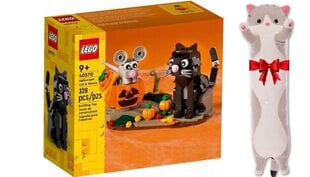 40570 LEGO Classic kassid ja hiired Halloweeni ja plüüsist padjakass hind ja info | Klotsid ja konstruktorid | kaup24.ee