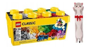 10696 LEGO Classic Creative Bricks Medium Box ja Palus padjakass hind ja info | Klotsid ja konstruktorid | kaup24.ee