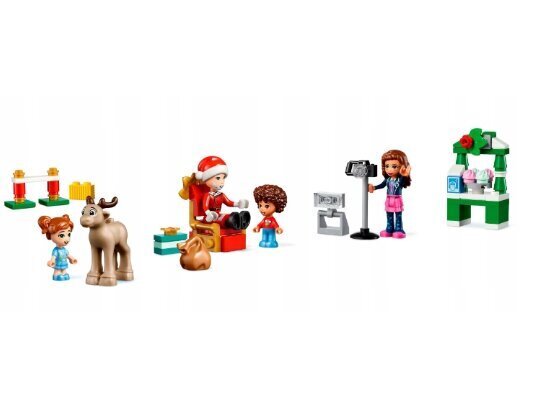 41706 LEGO Friendsi advendikalender ja pehme padjakass hind ja info | Klotsid ja konstruktorid | kaup24.ee