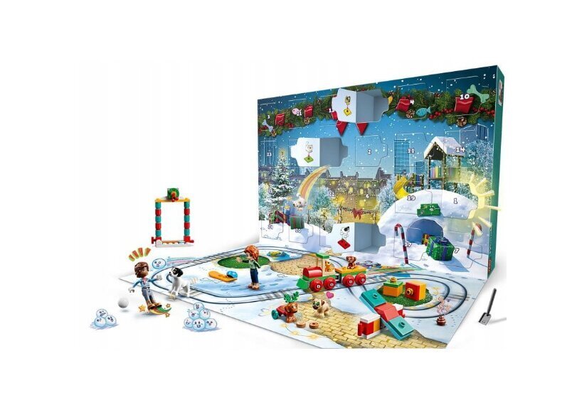 417590 LEGO Friends advendikalender ja plüüsist padi Kass hind ja info | Klotsid ja konstruktorid | kaup24.ee