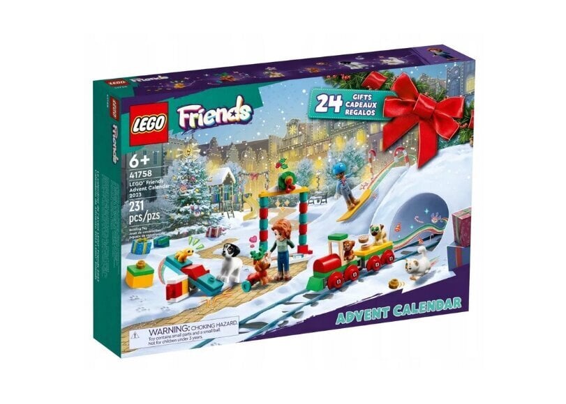 417590 LEGO Friends advendikalender ja plüüsist padi Kass hind ja info | Klotsid ja konstruktorid | kaup24.ee