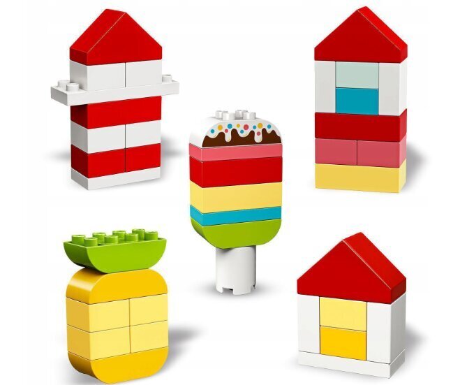 10909 LEGO Duplo südamekarp ja plüüsist padjakass hind ja info | Klotsid ja konstruktorid | kaup24.ee