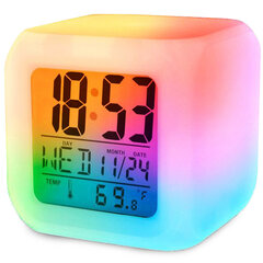 Äratuskell RGB digitaalne hind ja info | Raadiod ja äratuskellad | kaup24.ee