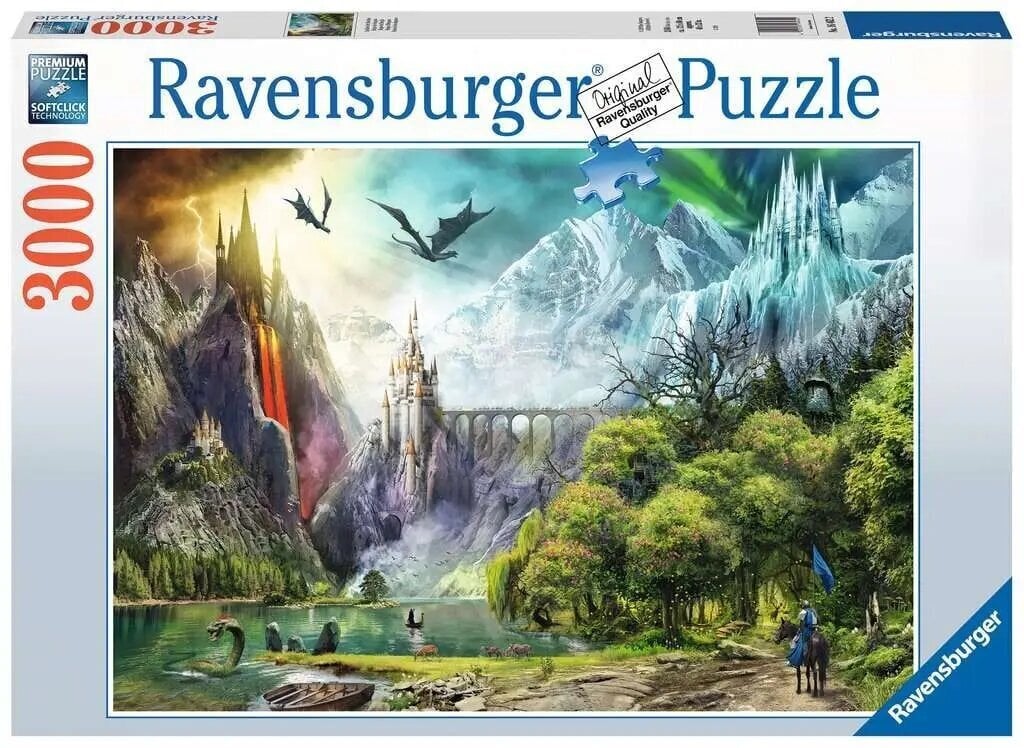 Pusle Ravensburger Dragon, 3000 tk. hind ja info | Pusled | kaup24.ee