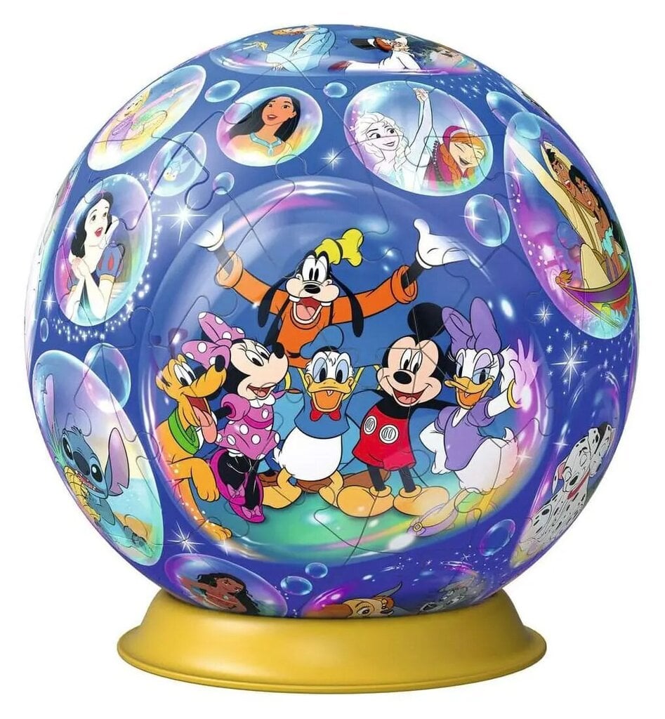 Pusle 3D Ravensburger Disney, 72 tk. hind ja info | Pusled | kaup24.ee