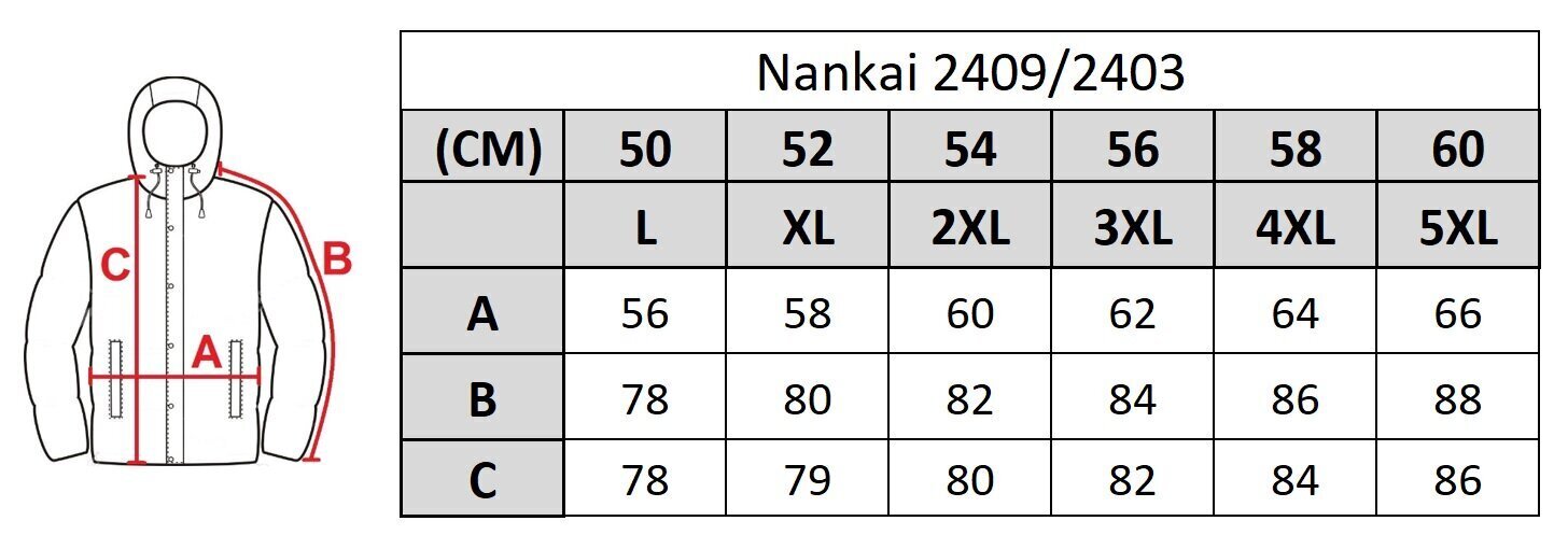 Jope meestele Nankai 2409 hind ja info | Meeste joped | kaup24.ee