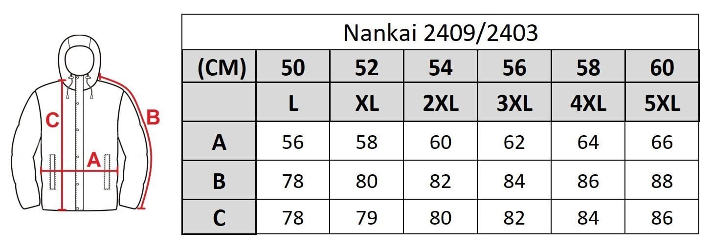 Jope meestele Nankai 2403 hind ja info | Meeste joped | kaup24.ee