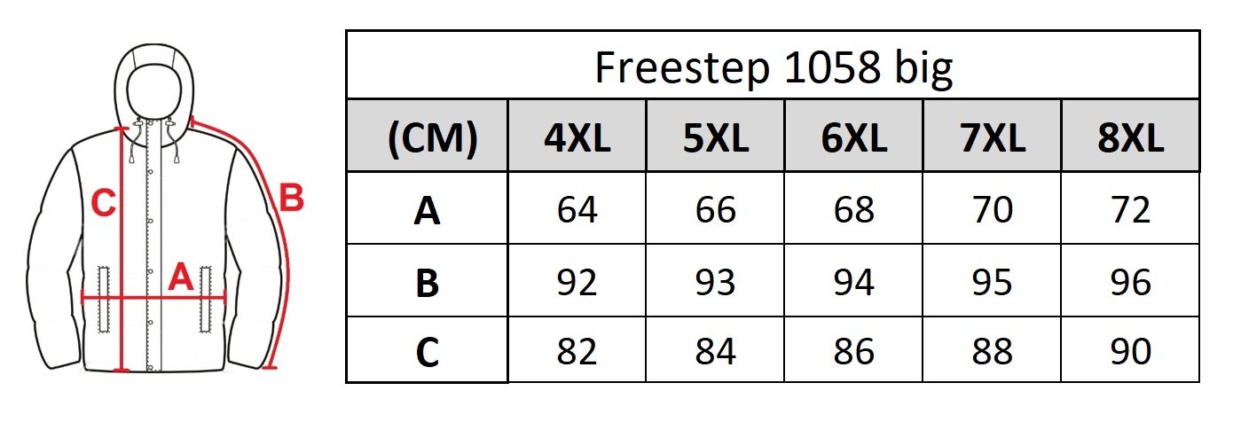 Jope meestele Freestep 1058 hind ja info | Meeste joped | kaup24.ee