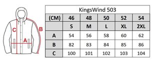 Jope meestele Kings Wind 503, must hind ja info | Meeste joped | kaup24.ee