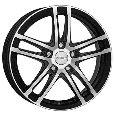 Dezent Tz Black/polished lip 7.0R16 5X108/48 70.1 цена и информация | Veljed | kaup24.ee