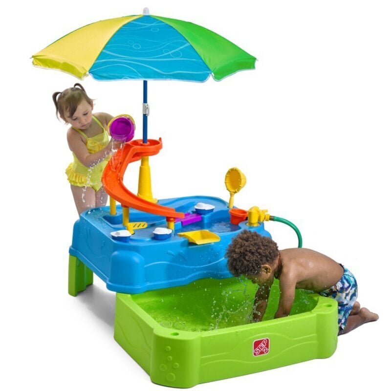 Veelaud Step2, vihmavarjuga hind ja info | Mänguasjad (vesi, rand ja liiv) | kaup24.ee
