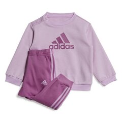 Adidas spordkomplekt tüdrukutele Badges Jogger HM8945, roosa hind ja info | Komplektid tüdrukutele | kaup24.ee