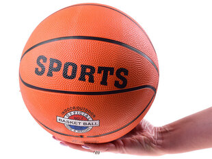 Баскетбольный мяч Sports, оранжевый цена и информация | Баскетбольные мячи | kaup24.ee