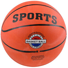 Баскетбольный мяч Sports, оранжевый цена и информация | Баскетбольные мячи | kaup24.ee