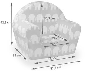 Laste tugitool Tex-Im, 52x43 cm цена и информация | Детские диваны, кресла | kaup24.ee