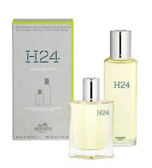 Hermes H24 - EDT 30 ml + EDT refill 125 ml цена и информация | Мужские духи | kaup24.ee