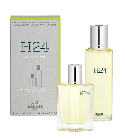 Hermes H24 - EDT 30 ml + EDT refill 125 ml hind ja info | Meeste parfüümid | kaup24.ee
