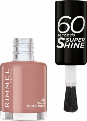 Küünelakk 60 Seconds Super Shine Rimmel London Nº 230 (8 ml) цена и информация | Küünelakid, küünetugevdajad | kaup24.ee