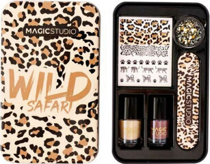 Маникюрный набор Magic Studio Wild Safari Savage Nail Art цена и информация | Лаки для ногтей, укрепители для ногтей | kaup24.ee