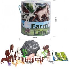 Набор из 34 фигурок WOOPIE - сельскохозяйственные животные цена и информация | Игрушки для мальчиков | kaup24.ee
