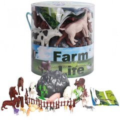 Набор из 34 фигурок WOOPIE - сельскохозяйственные животные цена и информация | Игрушки для мальчиков | kaup24.ee