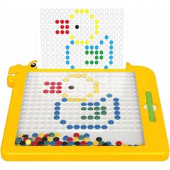 Montessori magnetiline tahvel MagPad Woopie, kollane hind ja info | Arendavad mänguasjad | kaup24.ee
