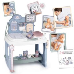 Игрушечный центр по уходу за куклами со звуковыми и световыми эффектами Smoby Baby Care цена и информация | Игрушки для девочек | kaup24.ee