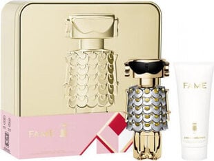 Komplekt Paco Rabanne Fame: EDP naistele, 50 ml + kehakreem, 75 ml hind ja info | Naiste parfüümid | kaup24.ee