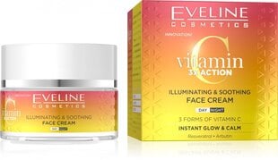 Näokreem EVELINE C-vitamin 3xAction 50 ml цена и информация | Кремы для лица | kaup24.ee