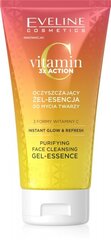 EVELINE C vitamin 3xAction attīroša želeja-esence sejas ādai 150ml цена и информация | Аппараты для ухода за лицом | kaup24.ee