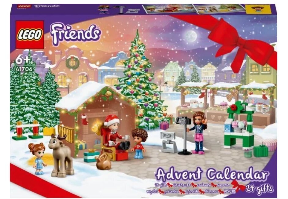 Advendikalender LEGO Friends hind ja info | Tüdrukute mänguasjad | kaup24.ee