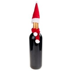 Jõulukaunistus pudelile Müts ja sall hind ja info | Jõulukaunistused | kaup24.ee