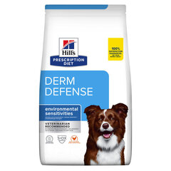 Hills Prescription Diet Canine Derm Defense koertele koos kanaga, 4 kg hind ja info | Kuivtoit koertele | kaup24.ee