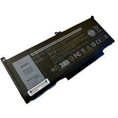 Dell aku F3YGT DM3WC 7900 mAh цена и информация | Аккумуляторы для ноутбуков	 | kaup24.ee