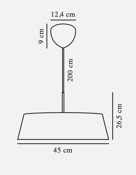 Nordlux rippvalgusti Clasi 2312623003 hind ja info | Rippvalgustid | kaup24.ee