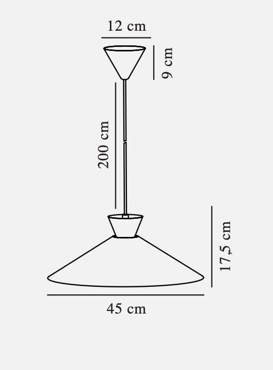 Nordlux rippvalgusti Dial 2213353010 hind ja info | Rippvalgustid | kaup24.ee