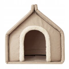 Лежак Doggy R2 52x42x47 см, бежевый цвет цена и информация | Лежаки, домики | kaup24.ee