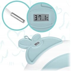 Kokkupandav beebivann termomeetriga 728201, sinine hind ja info | Vannitooted | kaup24.ee