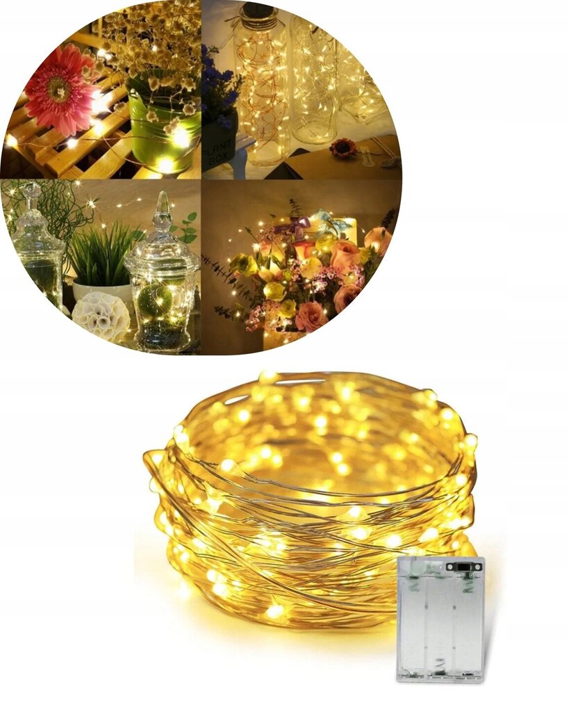 Jõulutuled, 5 m, 50 LEDi hind ja info | Jõulutuled | kaup24.ee
