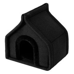 Лежак Doggy Diamond, R1 42x32x43 см, черный цена и информация | Лежаки, домики | kaup24.ee
