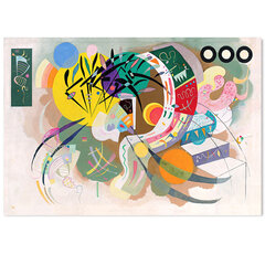 Reproduktsioon Vassili Kandinsky Dominant curve (1936) hind ja info | Seinapildid | kaup24.ee