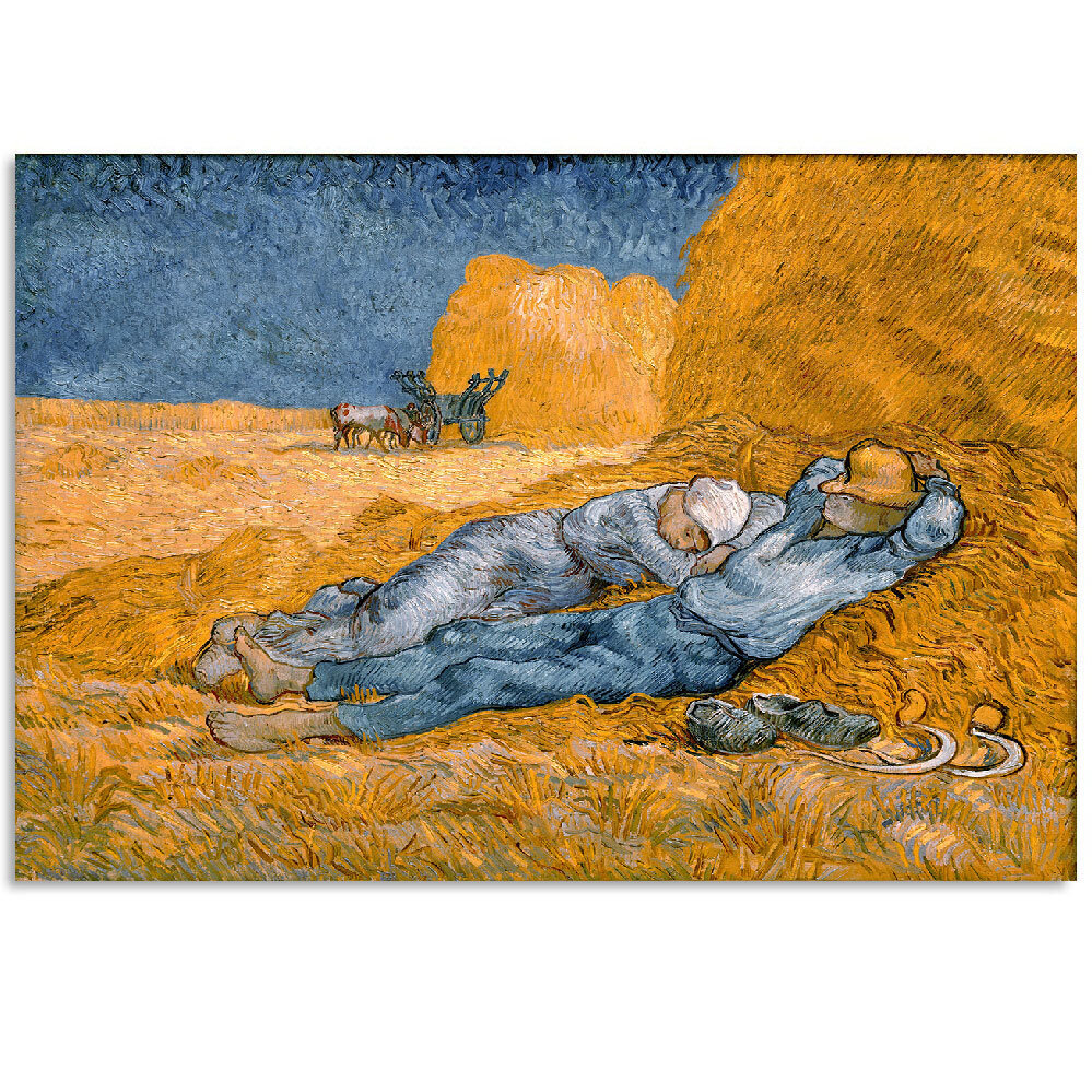 Reproduktsioon Vincent Van Gogh Siesta (1890) hind ja info | Seinapildid | kaup24.ee