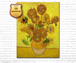 Reproduktsioon Vincent Van Gogh Sunflowers (1889) hind ja info | Seinapildid | kaup24.ee