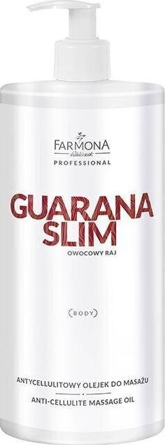 Tselluliidivastane massaažiõli Farmona Professional Guarana Slim Anti-Cellulite, 950 ml цена и информация | Tselluliidivastane hooldus | kaup24.ee