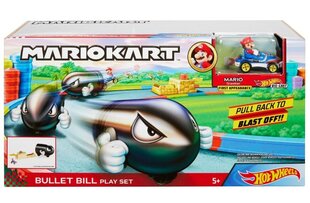 Auto koos kangelasega Mario, Hot Wheels hind ja info | Poiste mänguasjad | kaup24.ee
