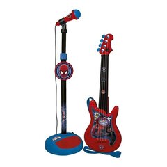 Mikrofoni ja kitarri komplekt Spiderman цена и информация | Развивающие игрушки | kaup24.ee